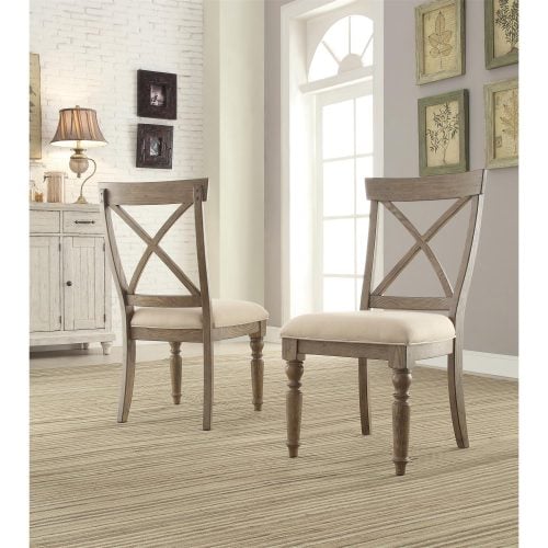 X-back Uph Side Chair 2in