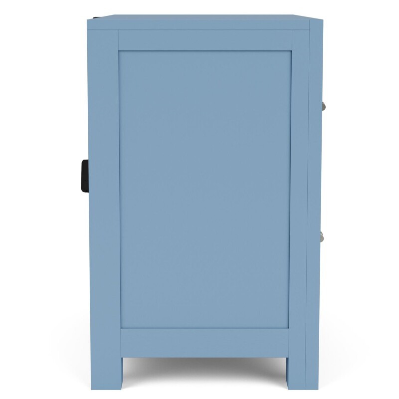 2-drawer Nightstand-blue - Image 10
