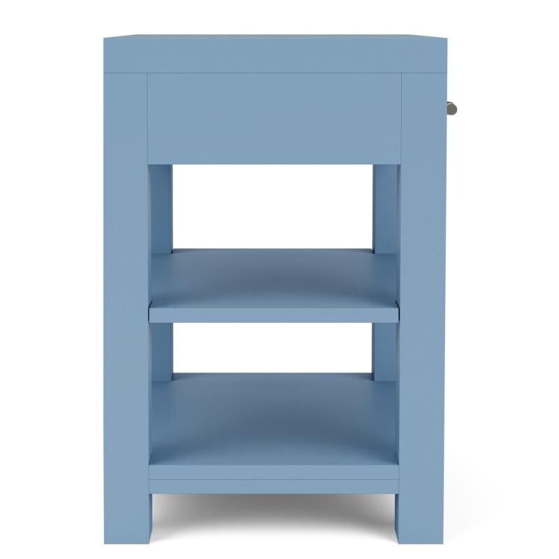 1-drawer Nightstand-blue - Image 4
