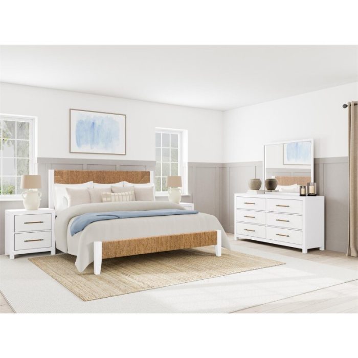 66" 6-drawer Dresser-wht - Image 11
