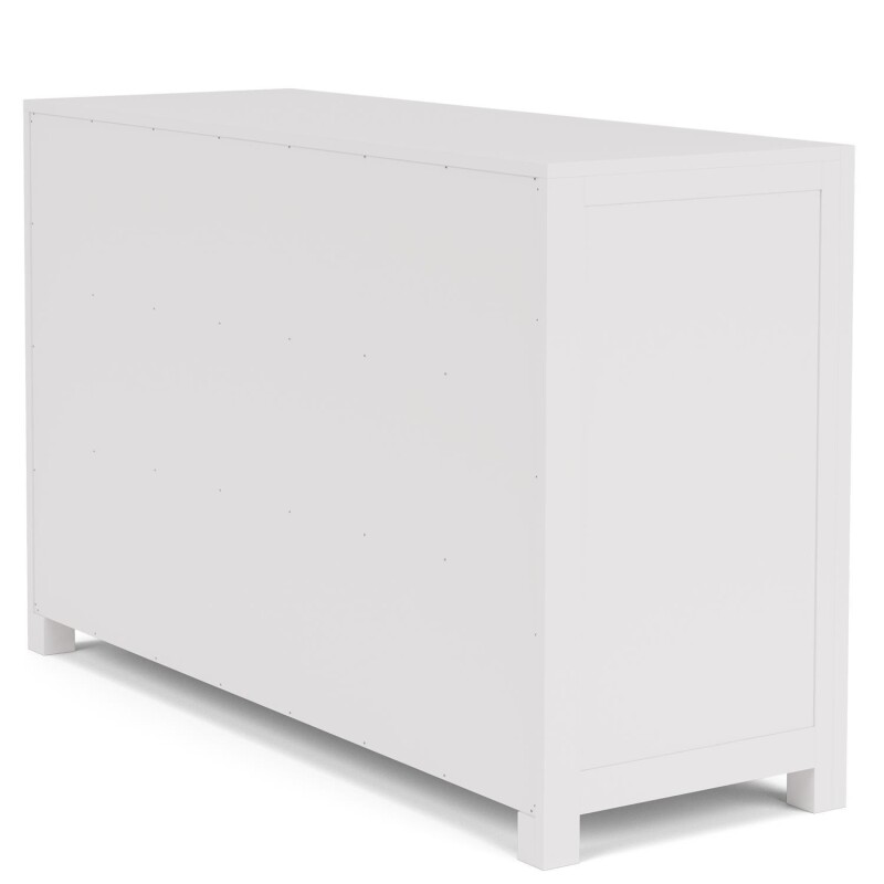 56" 6-drawer Dresser-wht - Image 4