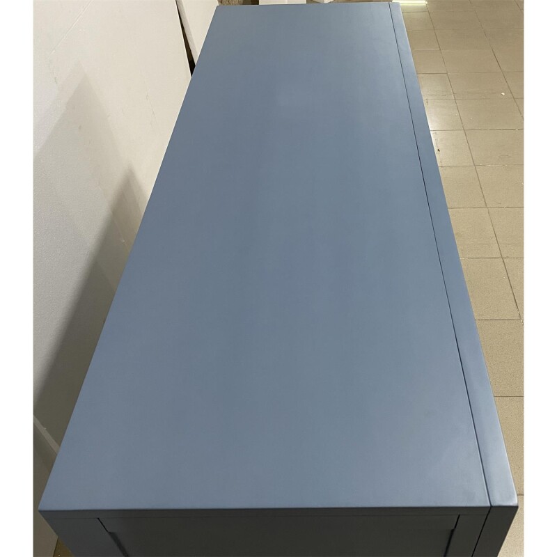 56" 6-drawer Dresser-blue - Image 12