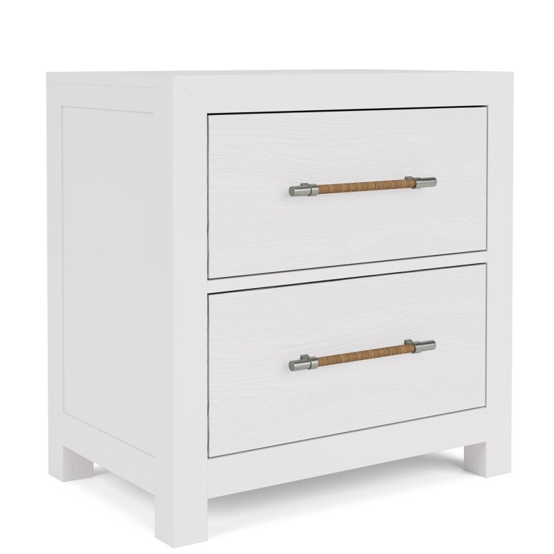 2-drawer Nightstand-white - Image 3