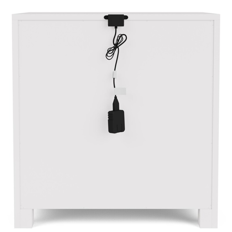 2-drawer Nightstand-white - Image 6