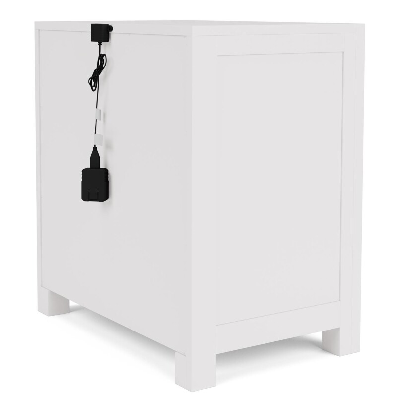 2-drawer Nightstand-white - Image 7
