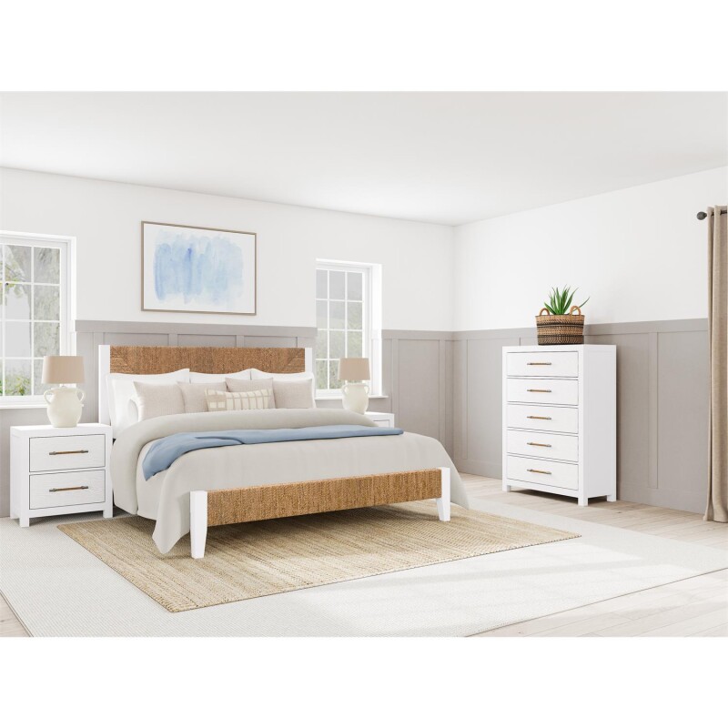2-drawer Nightstand-white - Image 10