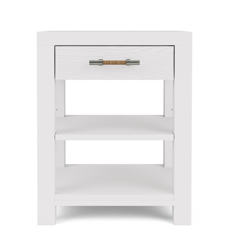 1-drawer Nightstand-white
