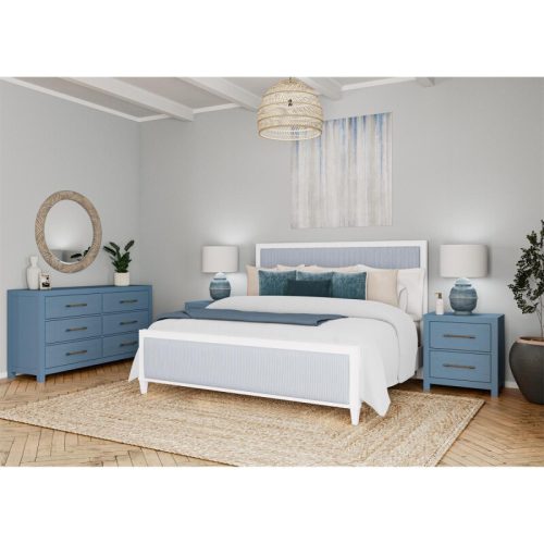 6/6 Wood Frame Uph Hdbd