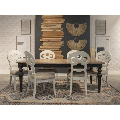 Scroll Uph Side Chair 2in