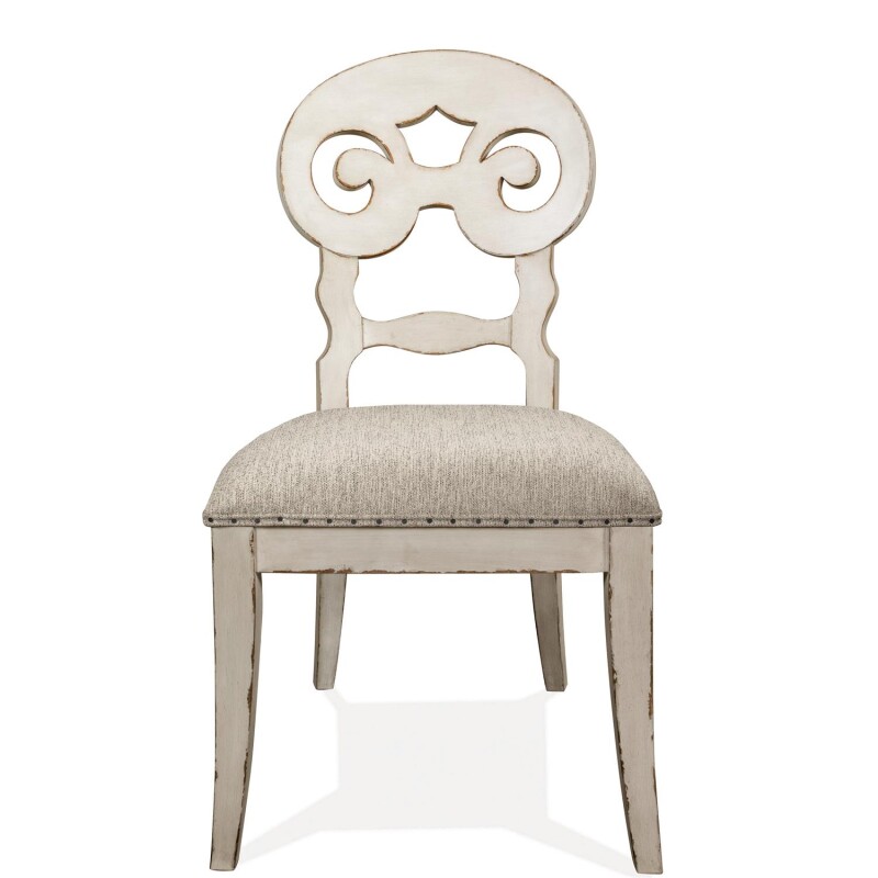 Scroll Uph Side Chair 2in - Image 3