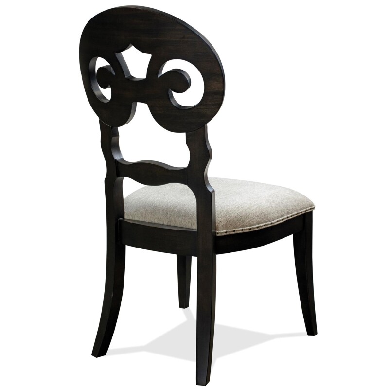 Scroll Uph Side Chair 2in - Image 3