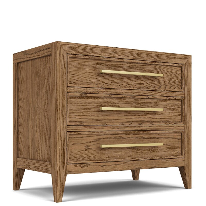 3-drawer Nightstand - Image 6