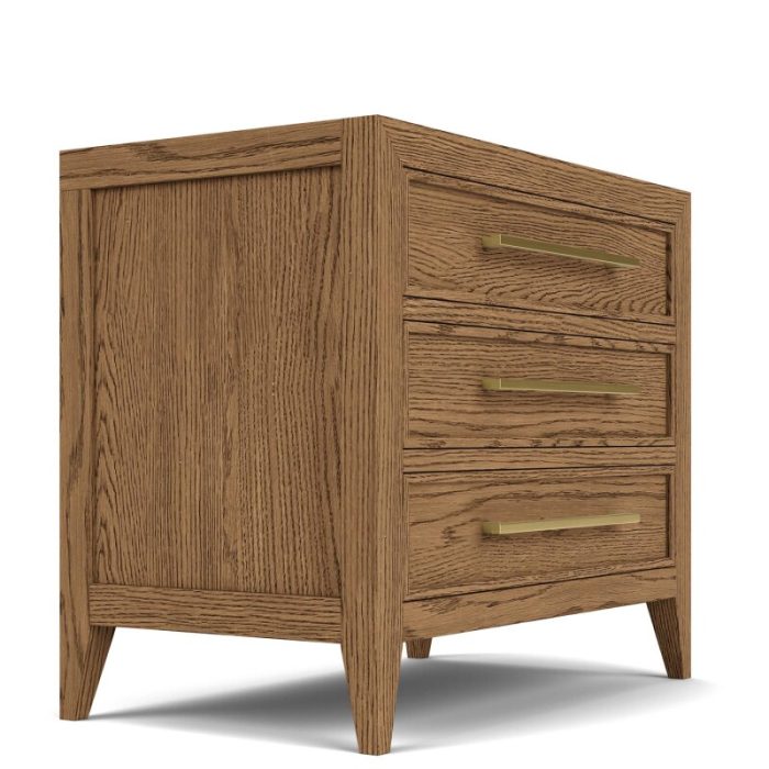 3-drawer Nightstand - Image 7