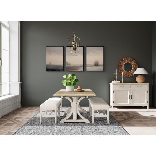 58" Uph Dining Bench 1in