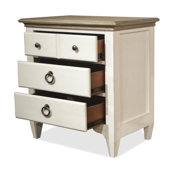 3-drawer Nightstand - Image 9