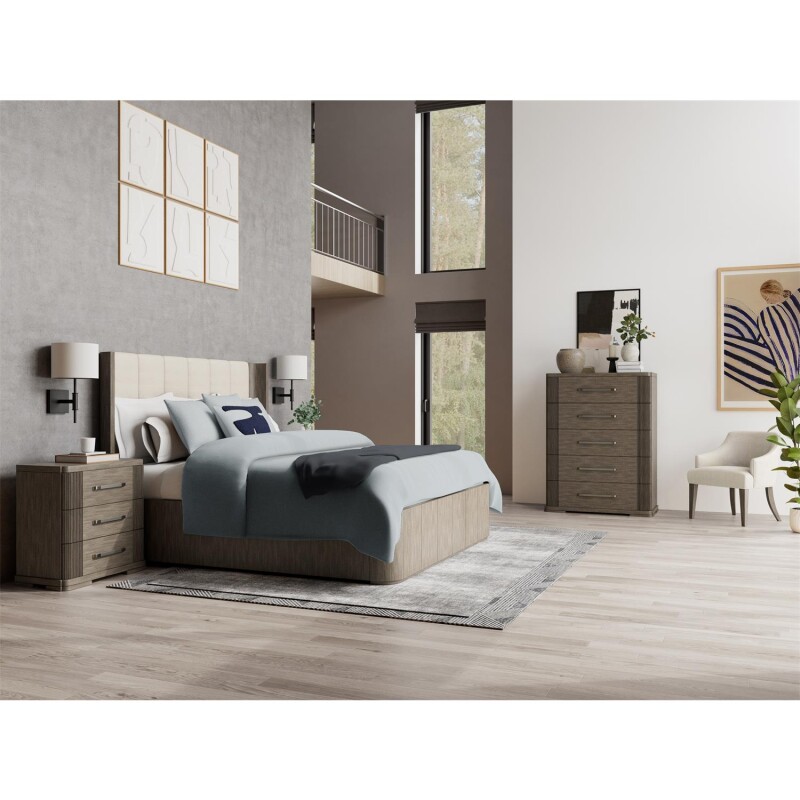 3 Drawer Nightstand - Image 7