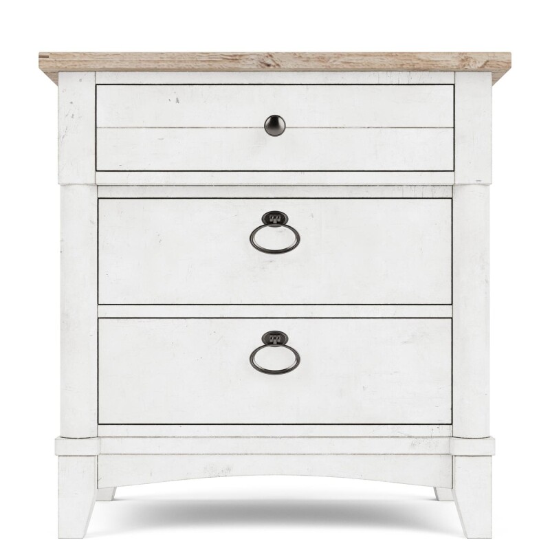 3-drawer Nightstand - Image 3