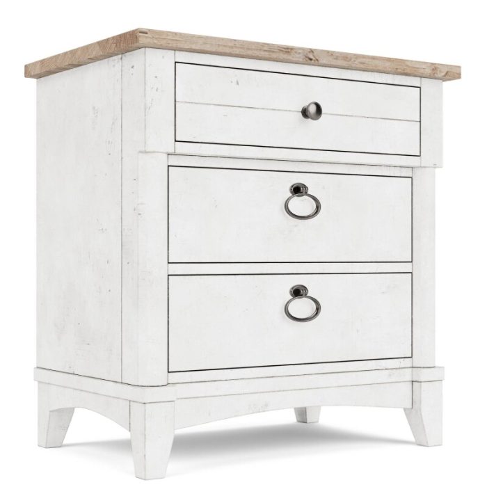 3-drawer Nightstand - Image 8