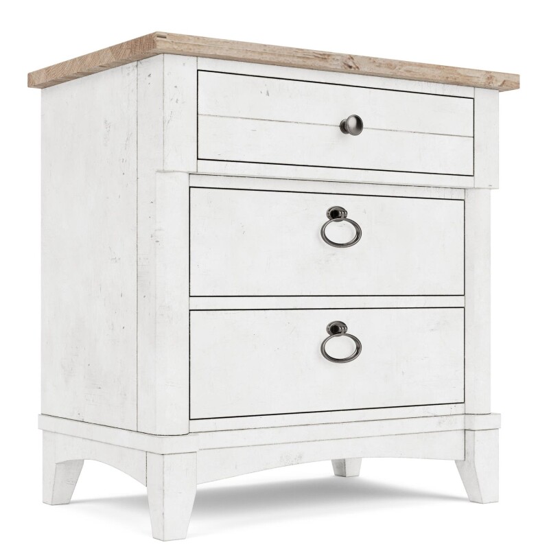 3-drawer Nightstand - Image 8