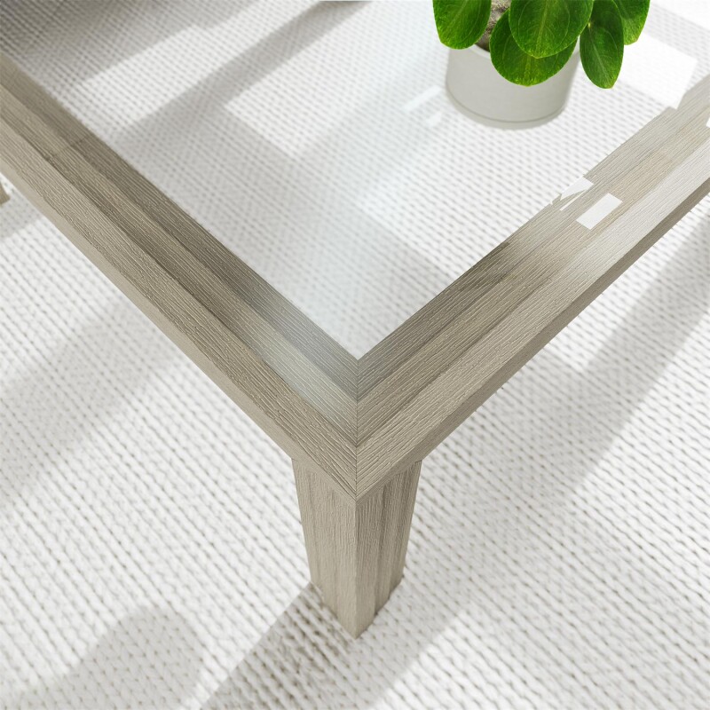 Square Glass Cocktail Tbl - Image 5