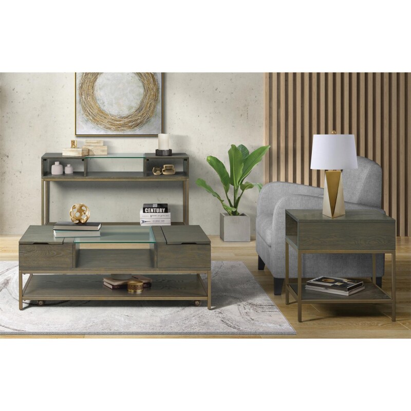 Rectangle Chairside Table