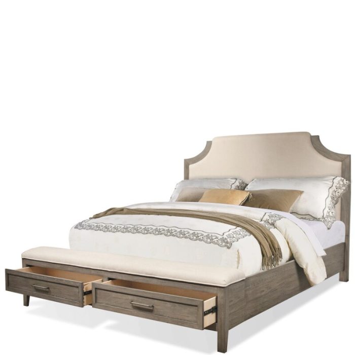 Vogue Queen Upholstered Storage Bed - Image 15