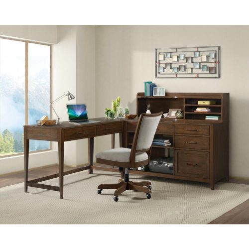 Vogue L Desk With Storage