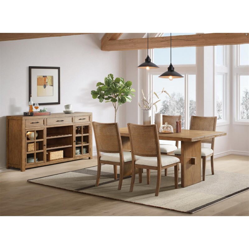 Bozeman Trestle Dining Table - Image 11