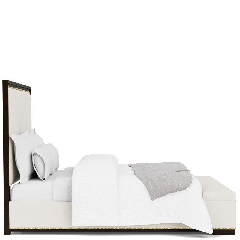 Lydia Queen Upholstered Storage Bed - Image 4