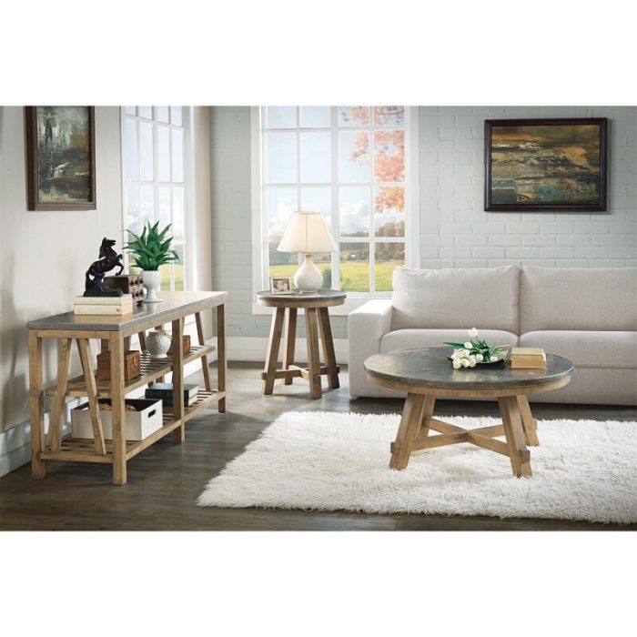 Weatherford Round Side Table - Image 7