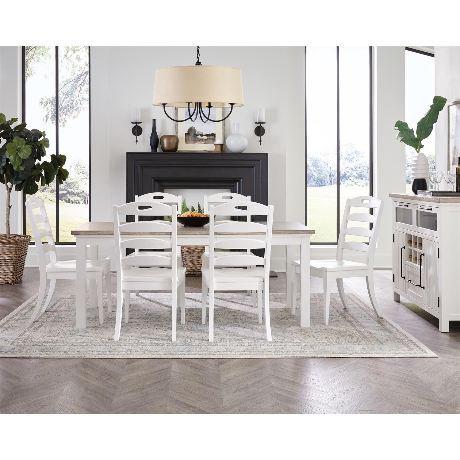 Ladderback Side Chair 2in